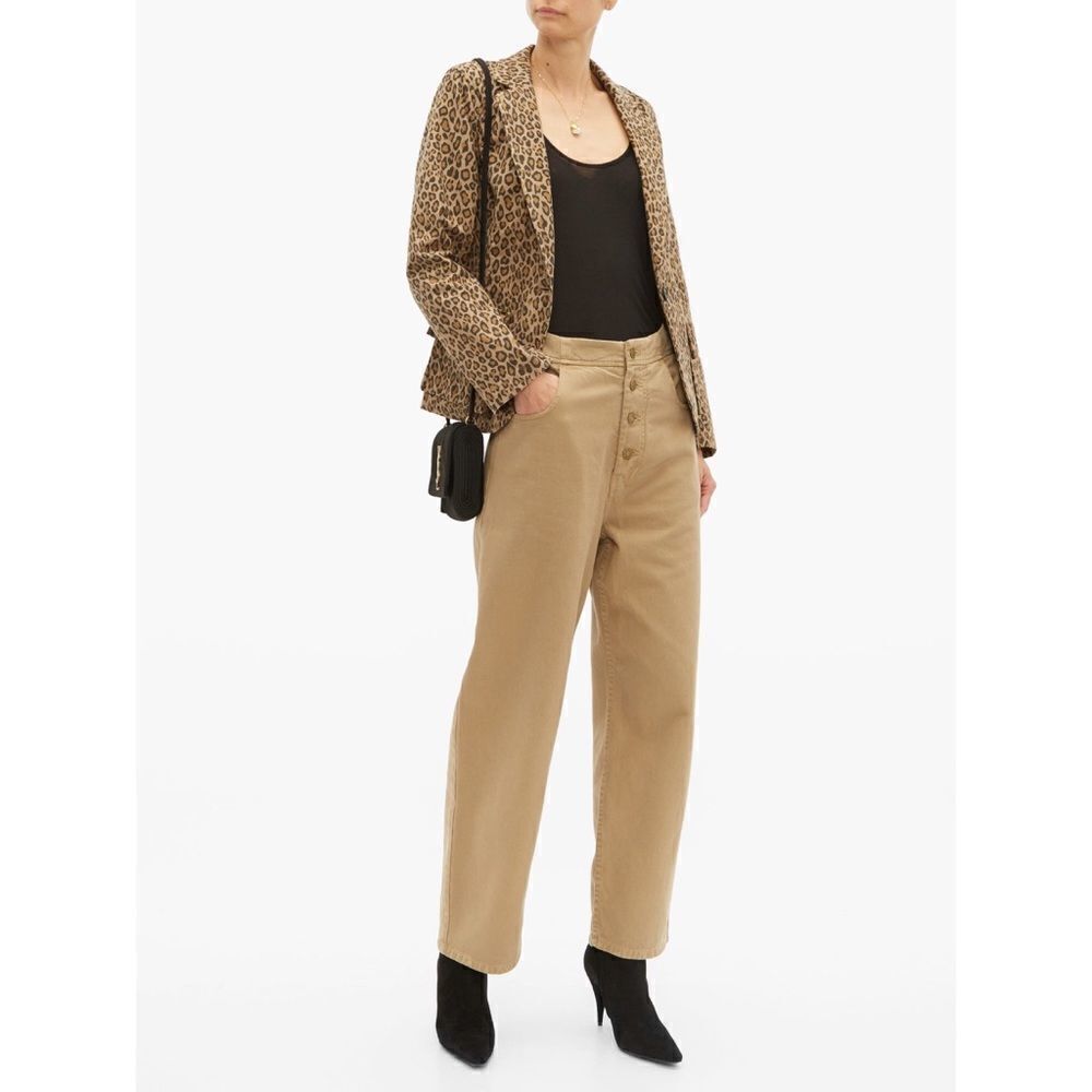 Nili Lotan Addison 100% cotton blazer